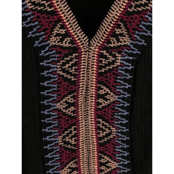 O'Neill Womens XS Beach Swimsuit Cover Up Boho Style Black Embroidery Surf Dress - Picture 11 of 12